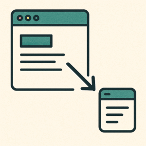 A large website linking to a smaller website for relevant content